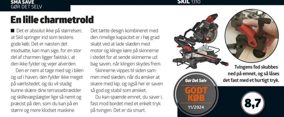 SKIL Kap- og geringssav 1310 1600W