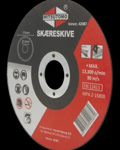 Skæreskive Ø115 x 1 mm