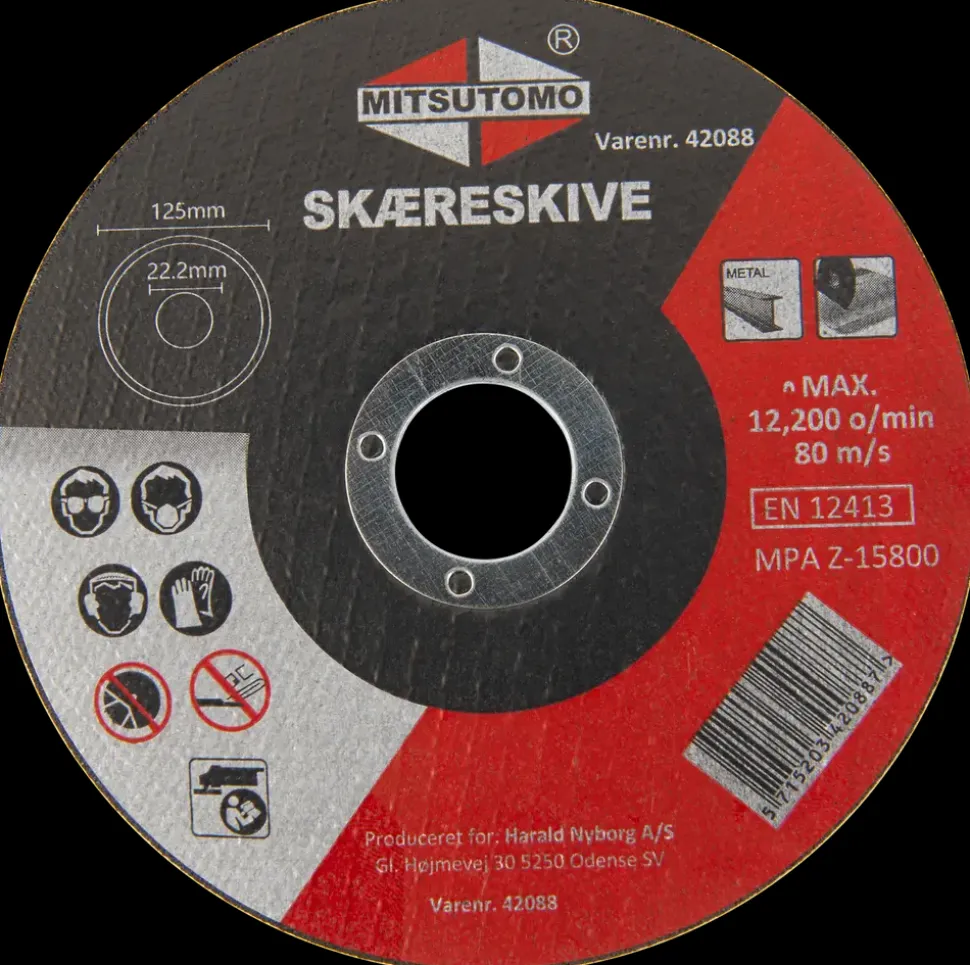 Skæreskive Ø125 x 1 mm