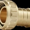 Slangeforskruning 3/4" x 3/4" - messing