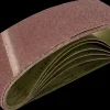 Slibebånd 75 x 533 mm K80 6-pak