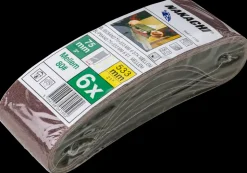 Slibebånd 75 x 533 mm K80 6-pak