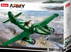 Sluban Army Fighter Aircraft M38-B0977 - 338 dele