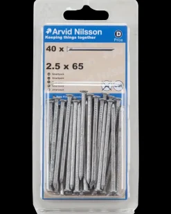 Søm firkantet 2,5 x 65 mm 40-pak