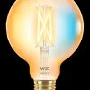 Smart LED-pære 7W E27 G95 Amber