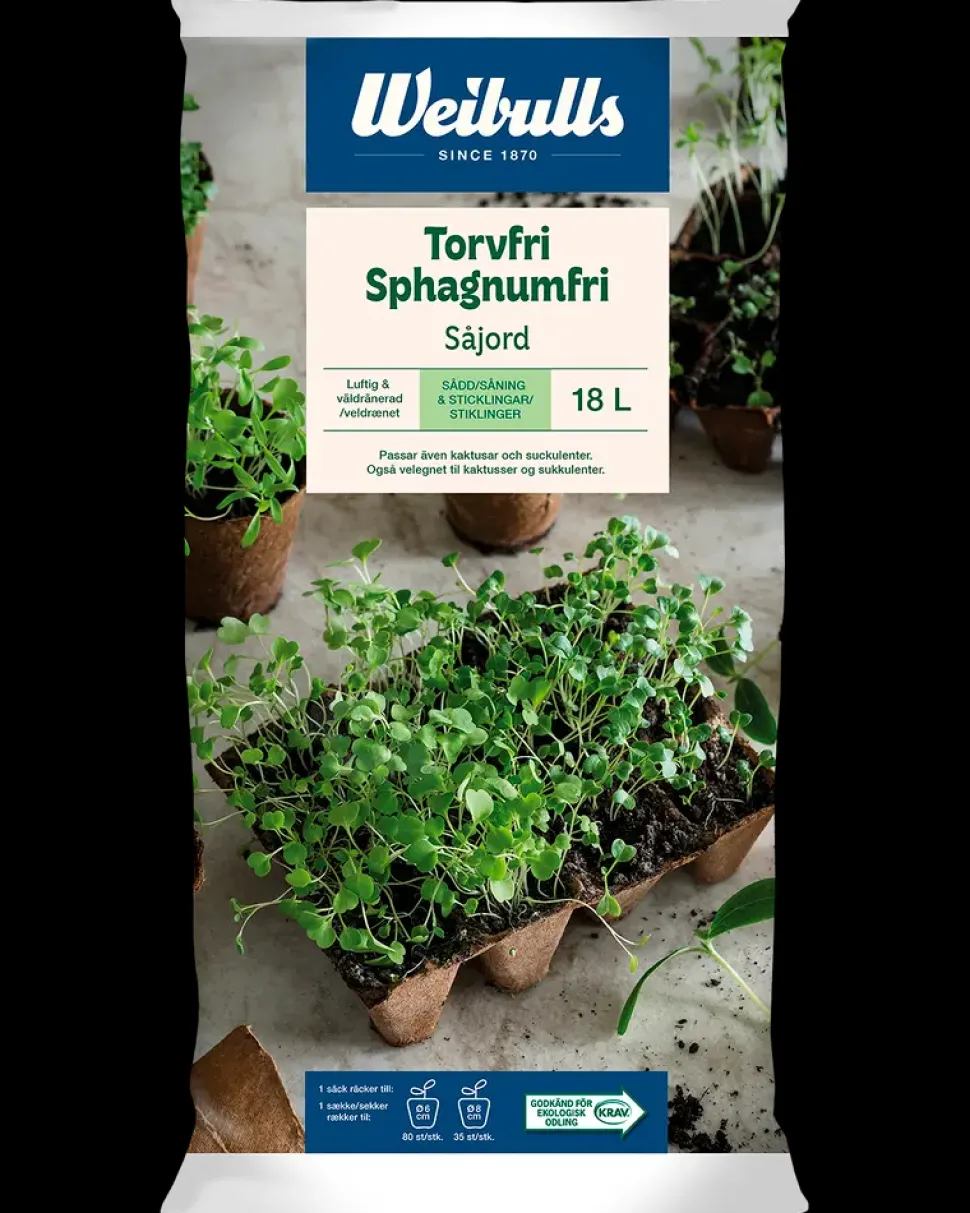Sphagnumfri såjord 18 L