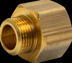 Spidsmuffe 1/2'' x 3/8'' - messing