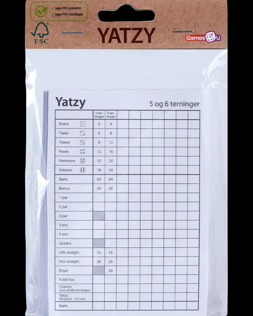 SPIL - YATZYBLOK 3-PAK