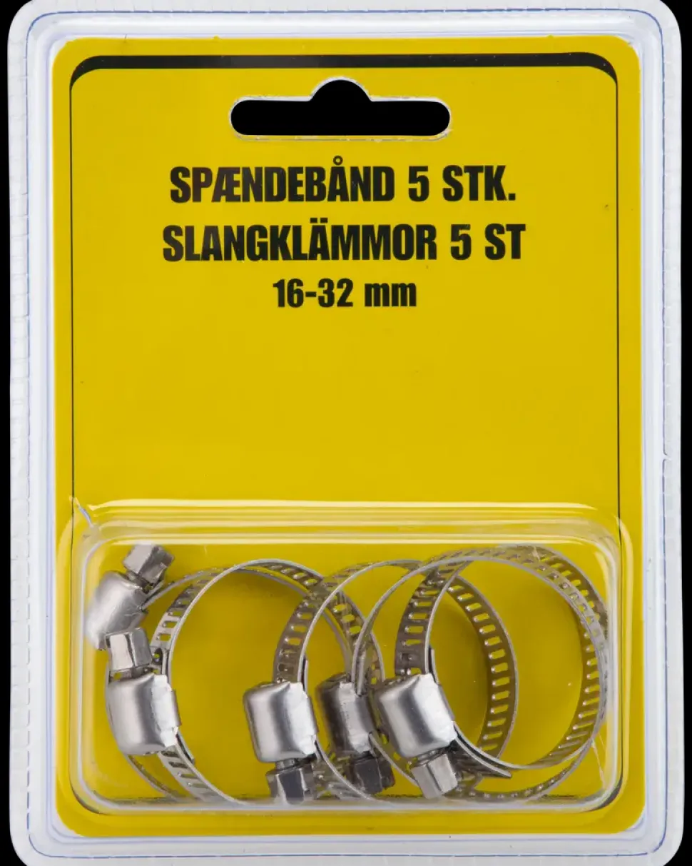 Spændebånd 16-32 mm 5-pak