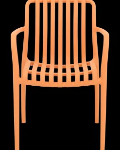 Stabelstol Milano - Lys orange