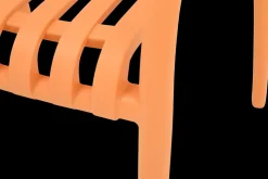 Stabelstol Milano - Lys orange