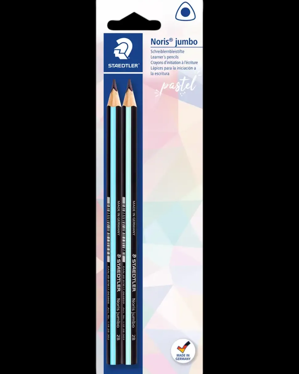 Staedtler Blyant Noris Jumbo HB 2-pak
