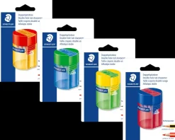 Staedtler Blyantspidser med beholder plast - Ass.