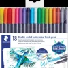 Staedtler Design Journey Dobbelttusser brush 18pak