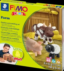 Staedtler FIMO kids Modellervoks bondegård