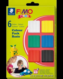 Staedtler FIMO kids Modellervoks basic 6-pak