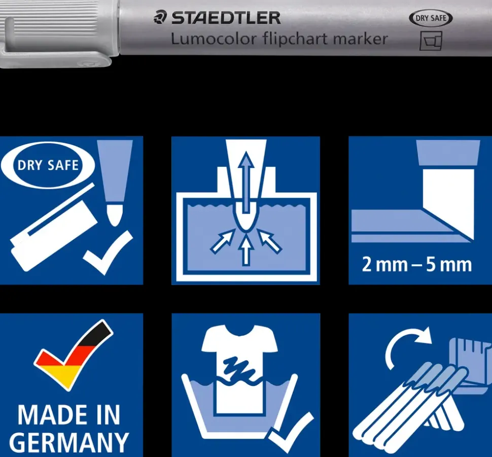 Staedtler Lumocolor flipchart marker 4 stk.