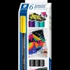 Staedtler Lumocolor permanent pen 6-pak