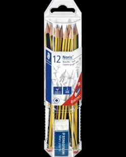 Staedtler Noris Blyant 12-pak med viskelæder