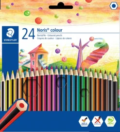 Staedtler Noris Farveblyanter 24-pak