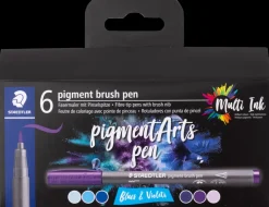 Staedtler Pensel tusch pigmentart violet 6-pak