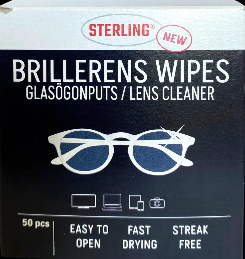 Sterling Renseserviet 50 stk