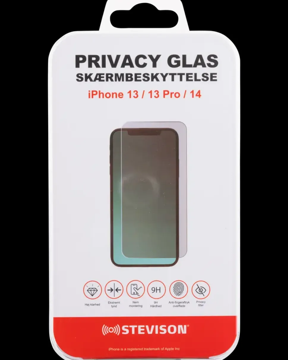 STEVISON Privacy-Glas til iPhone 13, 13 Pro og 14