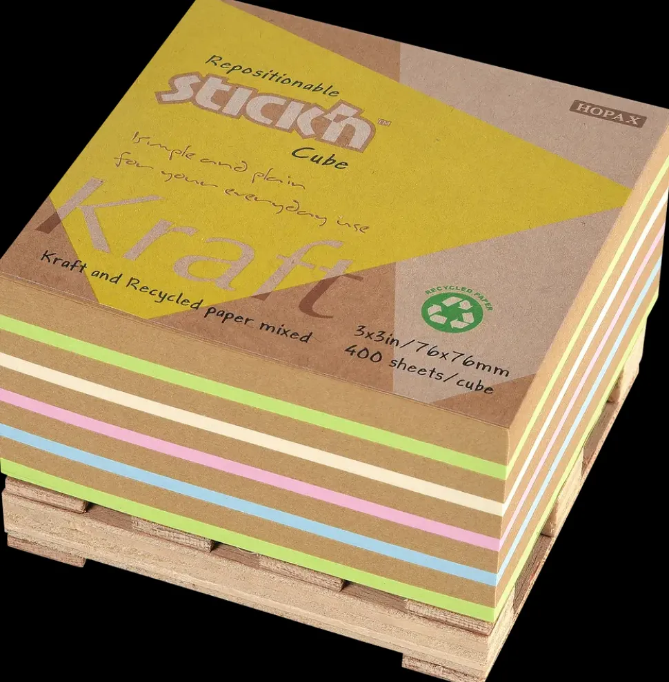 Sticky notes på palle 76 x 76 mm 400 ark