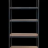 Stålreol 180x90x45 cm - antracit