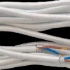 Stofledning 3 m - hvid