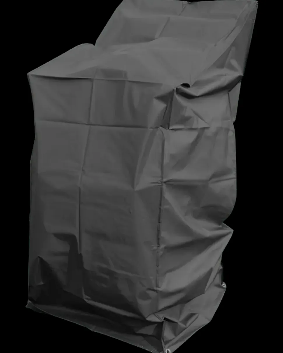 Stoleovertræk 117 x 63 x 66 cm - sort