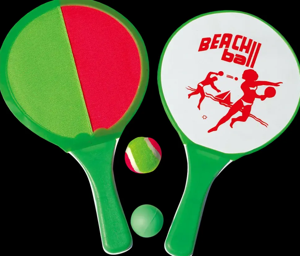 Strandspil 2 bat + 2 bolde