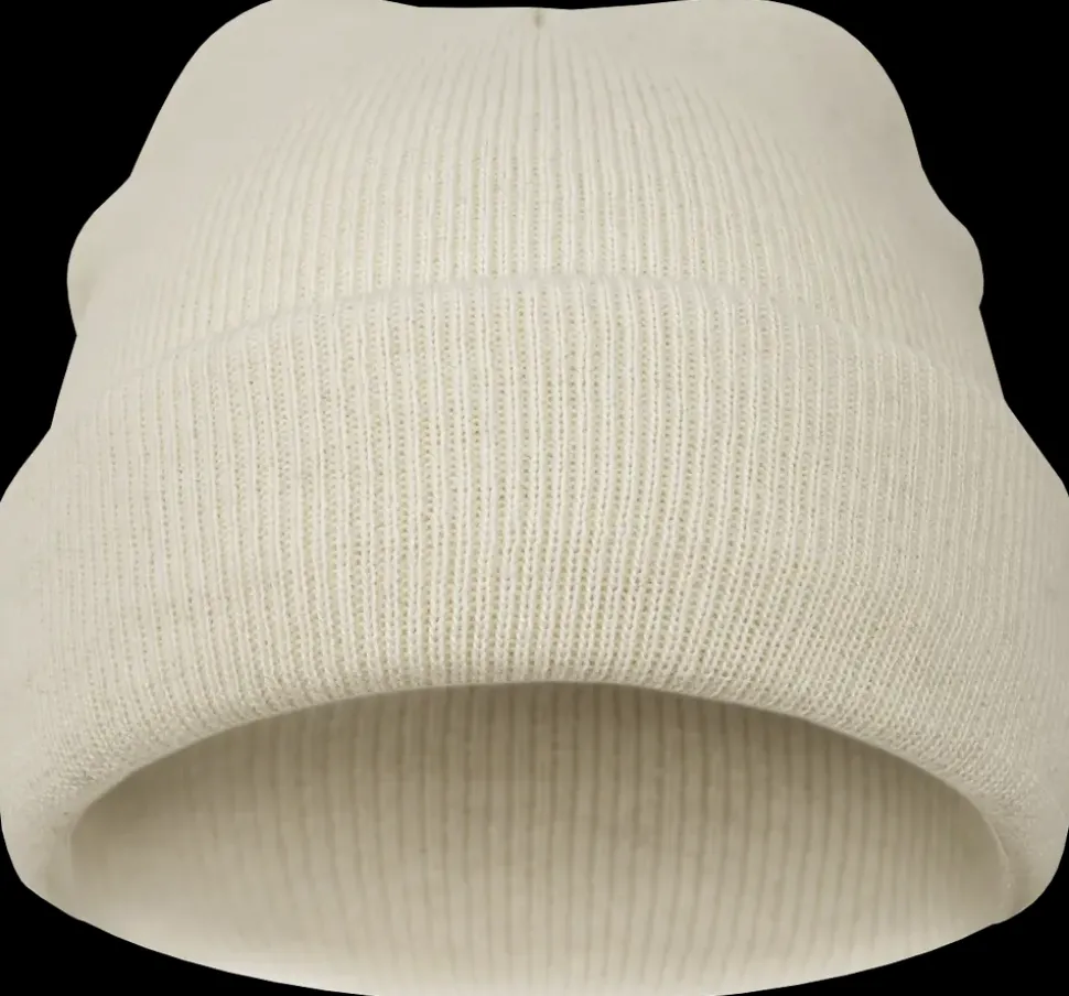 Strikket hue One size - Hvid