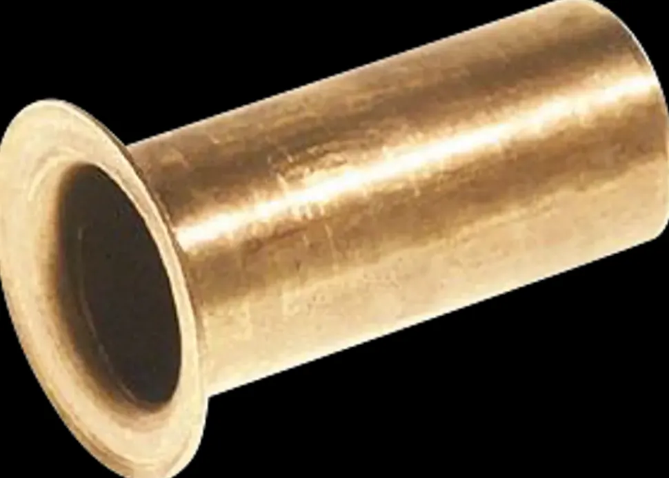 Støttebøsning til PEX-rør 15 mm 4-pak - messing