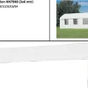 Tag til Partytelt 3 x 6 m - hvid