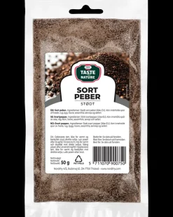Taste of Nature – Sort Peber Stødt 50 g