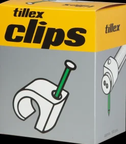 Tillex Clips 10-14 mm - grå