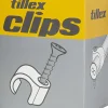 Tillex Skrueclips 10-14 mm - hvid
