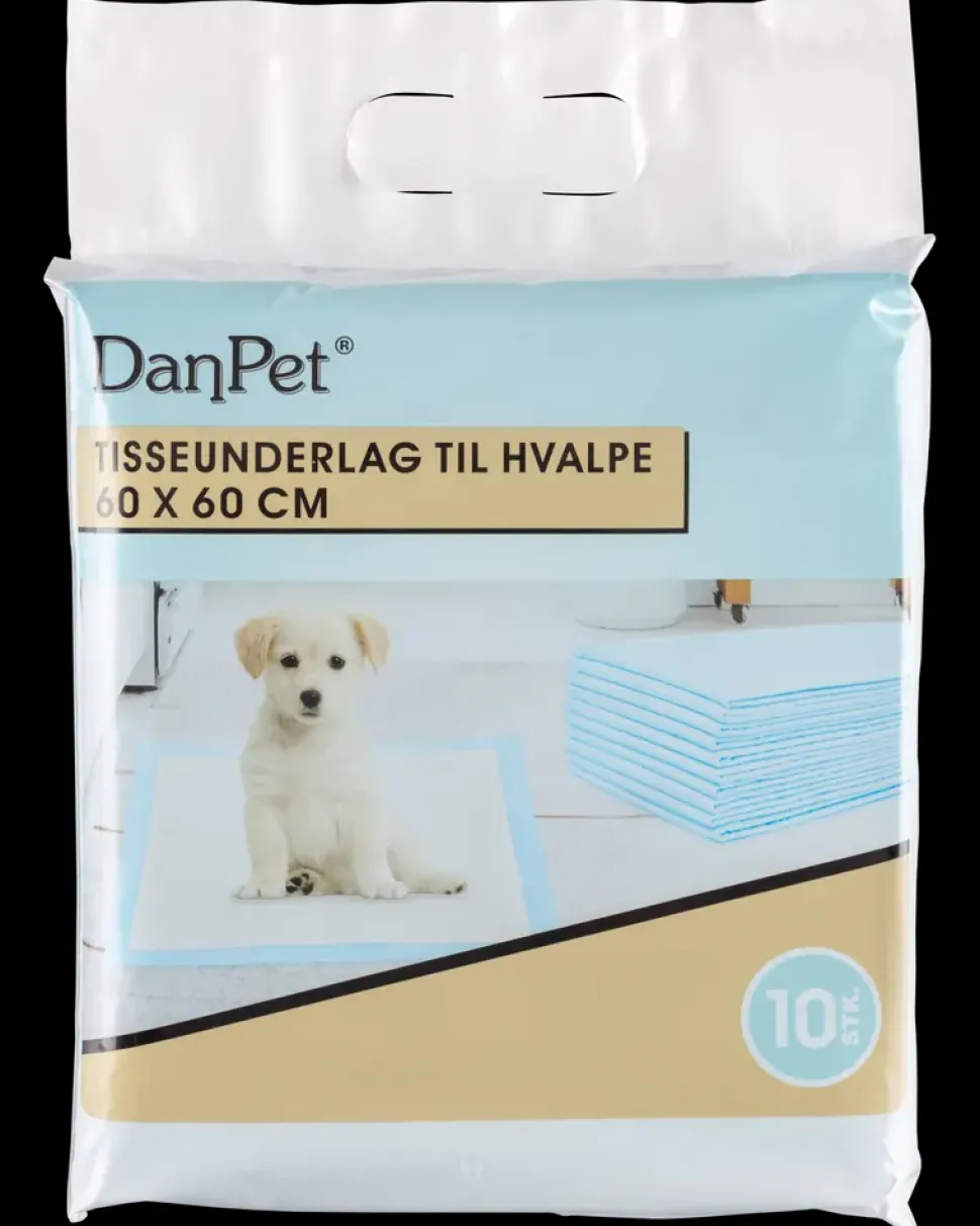 Tisseunderlag til hund 60 x 60 cm 10-pak