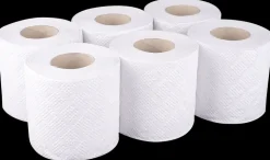 Toiletpapir 2 lags 6-pak