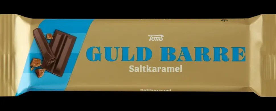 Toms Guld Barre 45 g - Saltkaramel