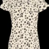 Top med print - Sand