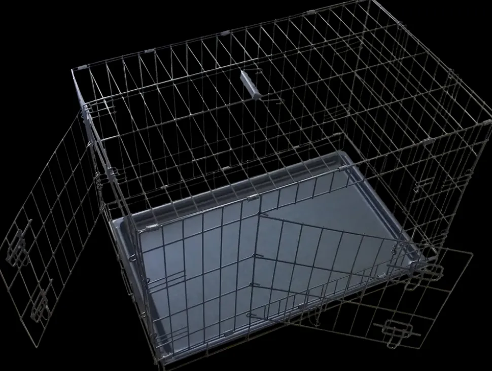 Transportbur metal 66 x 58,4 x 91,4 cm