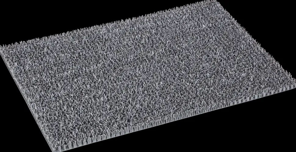 Turf måtte 40 x 60 cm - grå