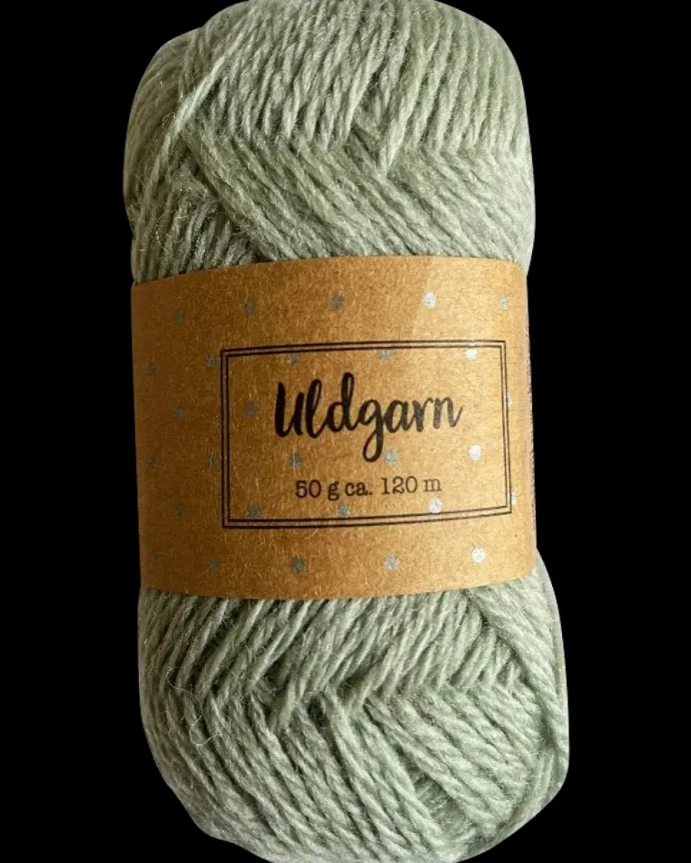 Uldgarn 50 g - grågrøn