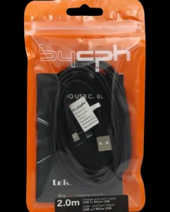 USB til Micro USB Kabel - 2,0 meter