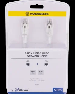 VANDENBERG Netvækskabel Cat7 5 meter - hvid