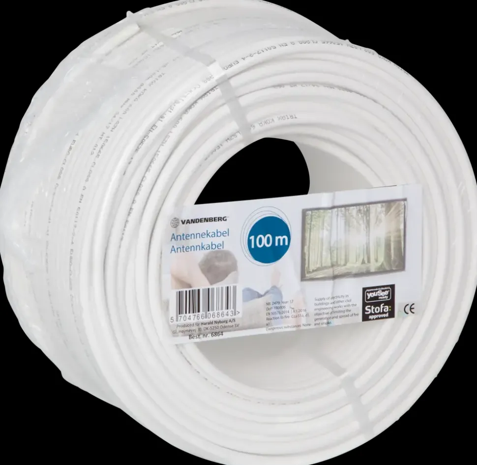 VANDENBERG Pro antennekabel 100 meter