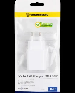 VANDENBERG Quick lader USB-A 20 W