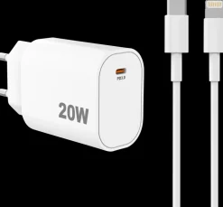 VANDENBERG Quick lader 20W - Lightning® kabel